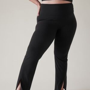 Athleta Elation Split Flare Leggings NWT